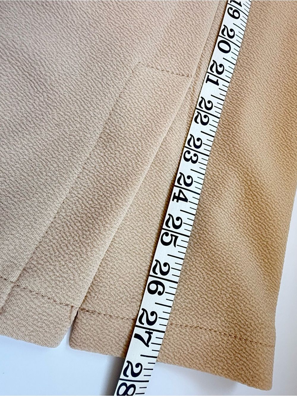 NWT Beyove Single Button Blazer Ruched 3/4 Sleeve Cream Neutral Women's Size XXL - Picture 12 of 12
